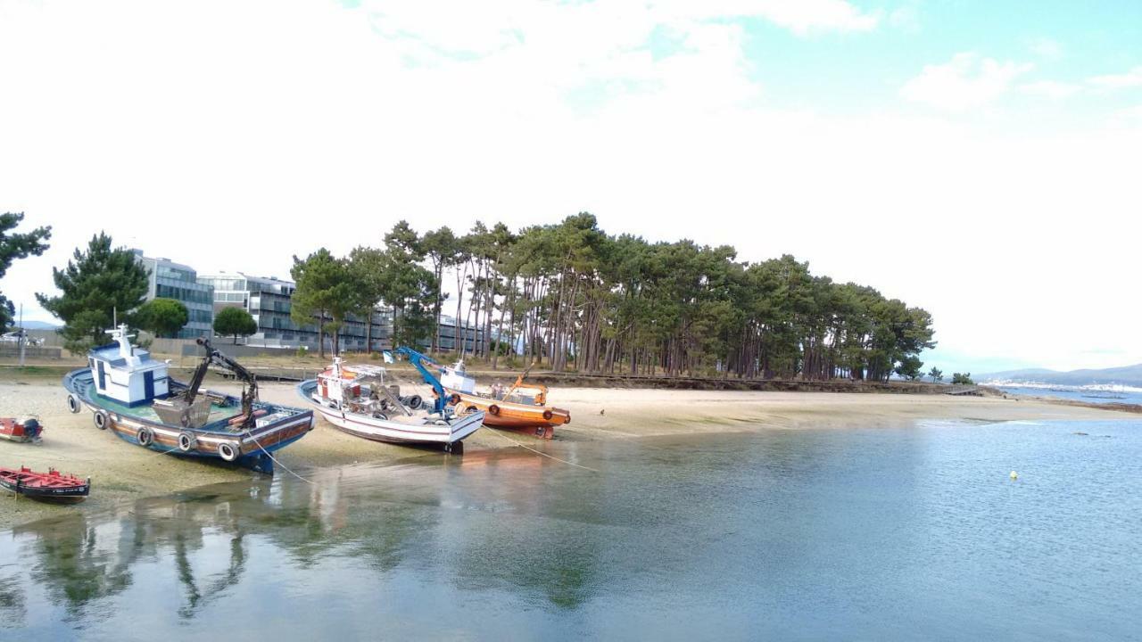 Apartamento playa Illa de Arousa Exterior foto